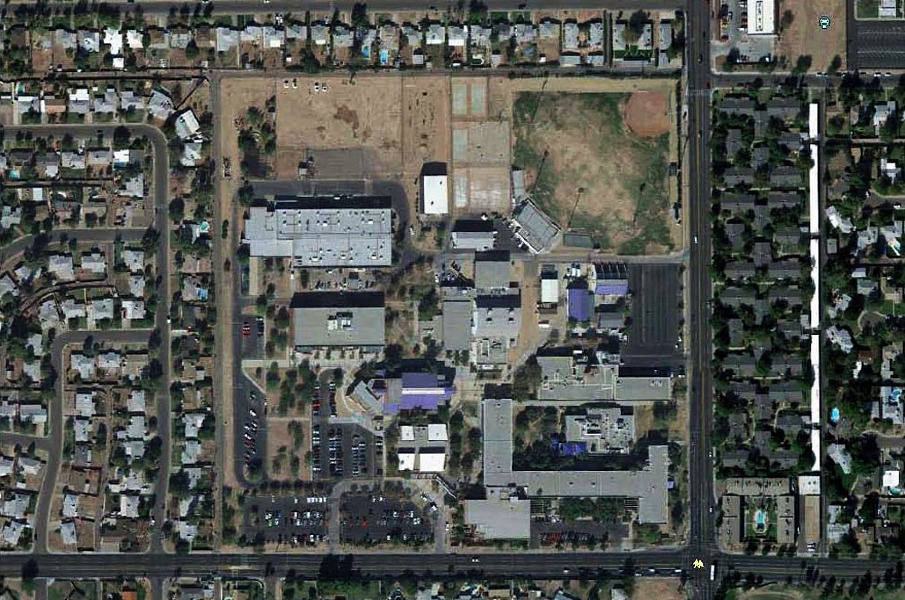 Metro Tech High School Riparian Area The Green House Farm